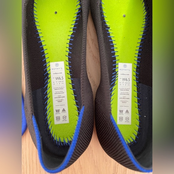 Rothy’s black points 6.5 - Picture 2 of 10